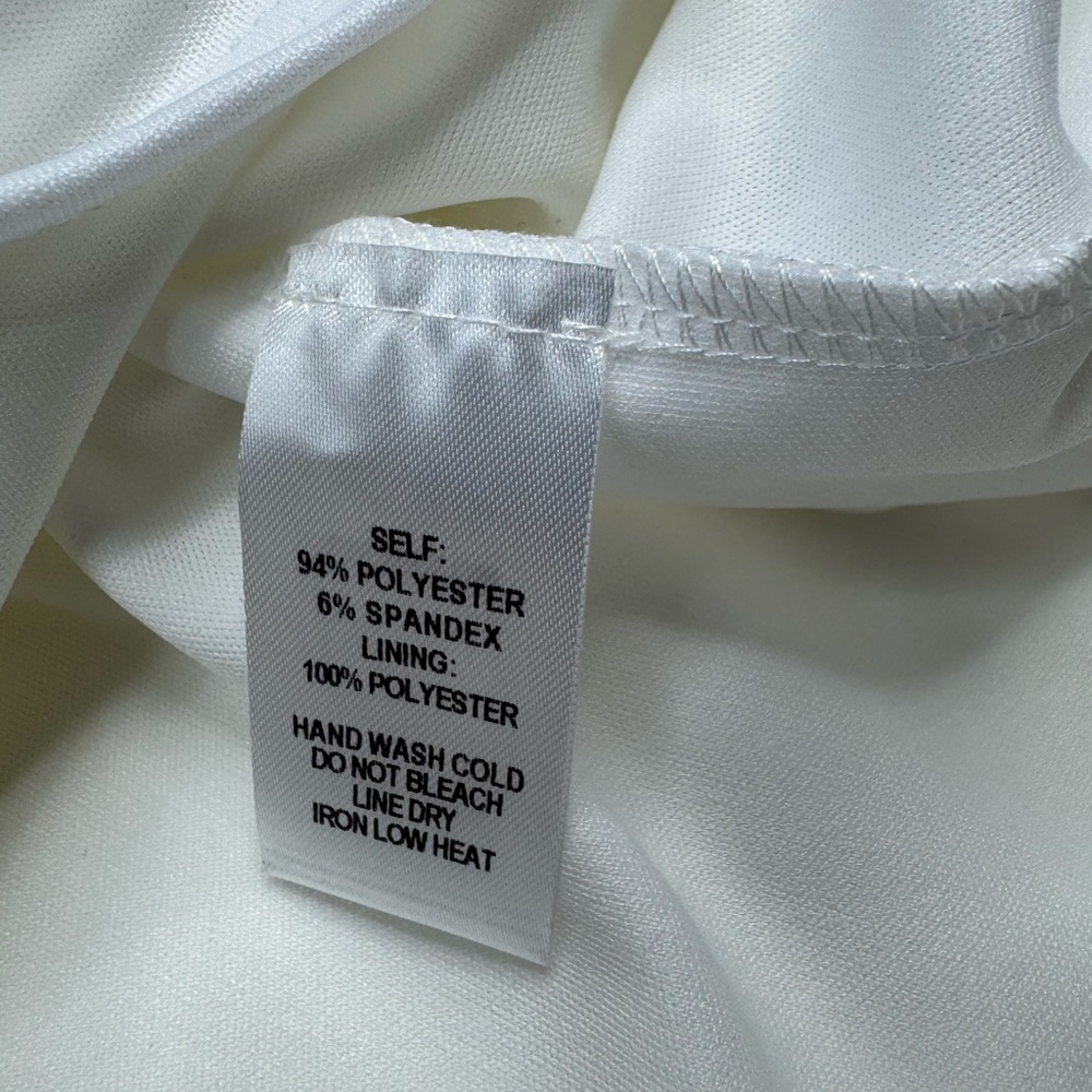 NWT Lulu's Shift & Shout Lined Ivory Shift Mini Dress Womens Size XL - Picture 12 of 13